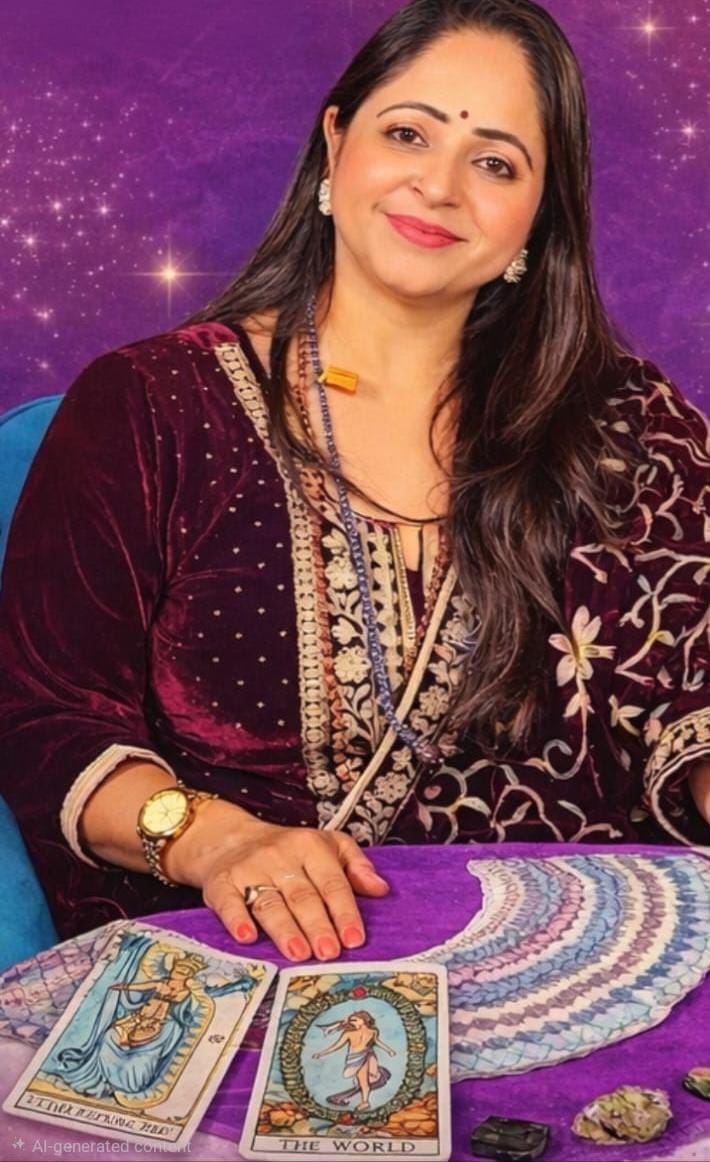 Astro Renuu Sharma — Tarot Reader and Vedic Astrologer